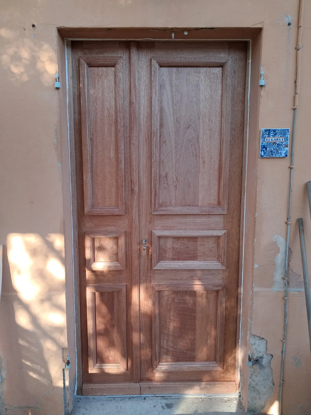 Ouvrage en bois massif de l'atelier